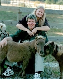 Don & Janet Burleson with little friends  Photo Credit Lisa Carpenter Copyright 2000 All Rights Reserved